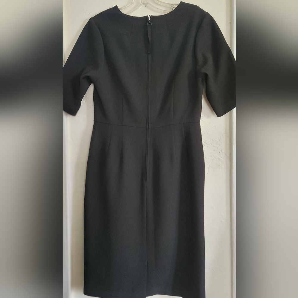 New Laws Of Motion The Alpha Black Sheath Dress Size 8 Stretch Classic Tailored - Picture 10 of 16